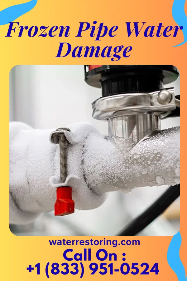 Frozen Pipe Water Damage in Millers Lake, MI
